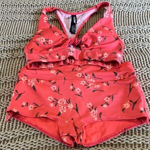 PINK Victoria's Secret Floral Bikini Set